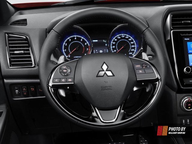 Кнопки круиз-контроля на рестайлинг руль Mitsubishi ASX/Outlander/Eclipse Cross