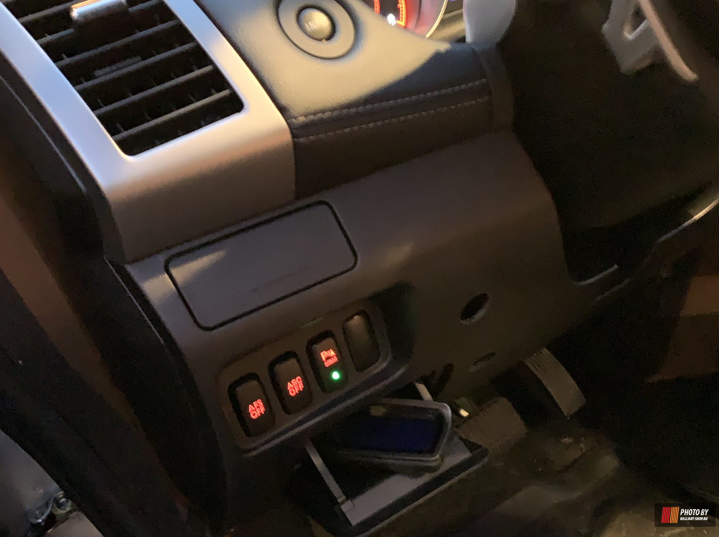 Установка штатной кнопки Sonar для нештатного парктроника Outlander XL